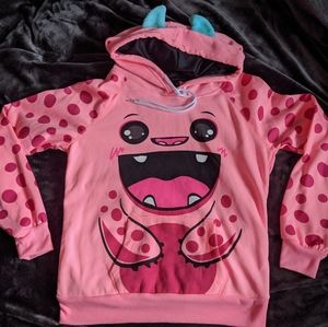 Cute Monster Hoodie NWT!